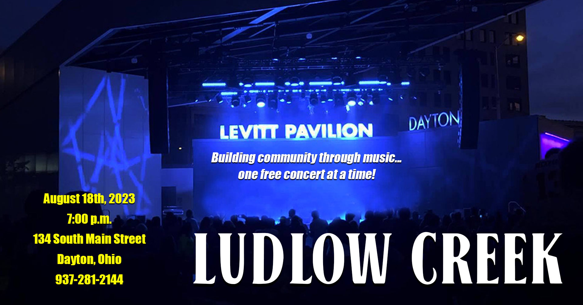 Ludlow Creek at Levitt Pavillion